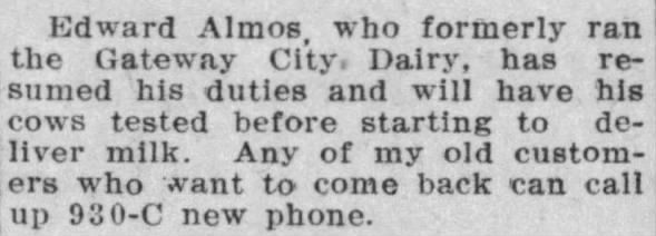 Clipping from The La Crosse Tribune